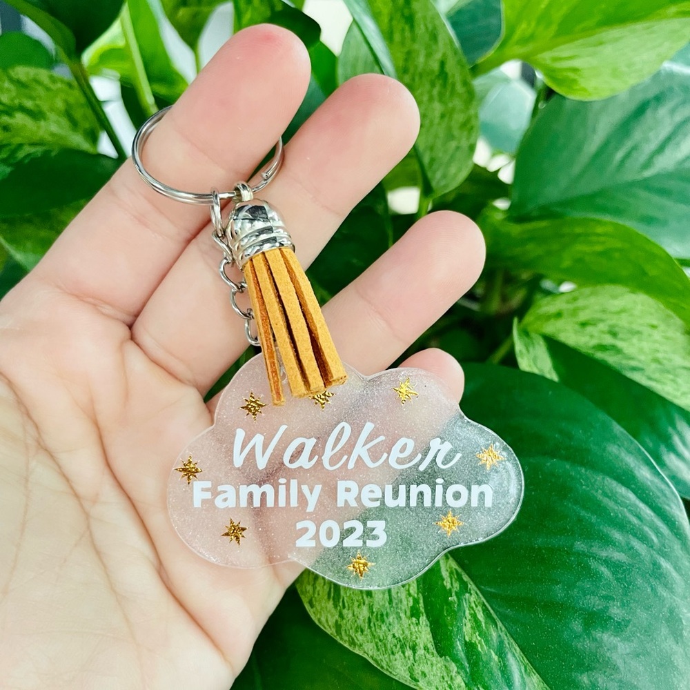 Custom Reunion Keychain
